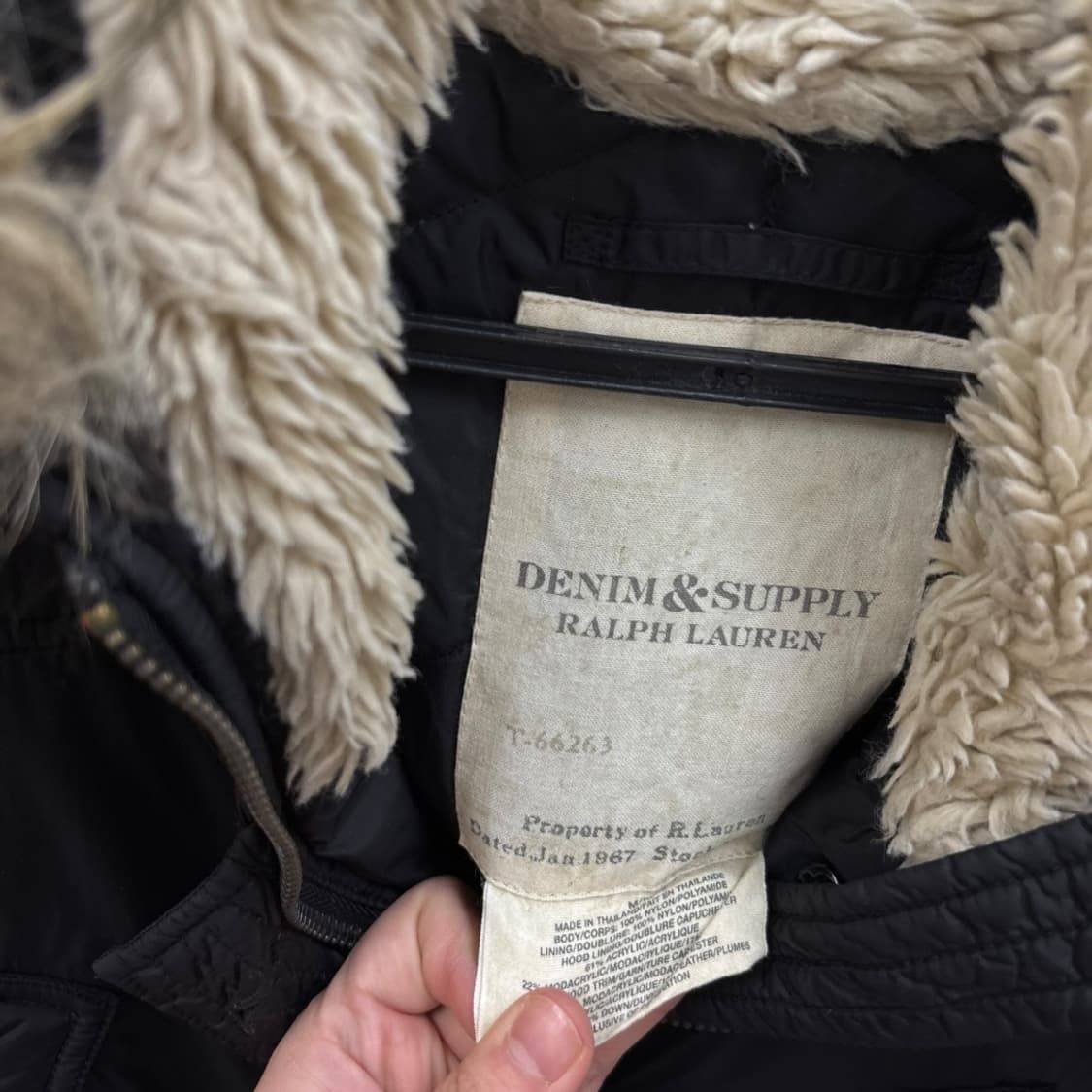 폴로랄프로렌DENIM & SUPPLY 우먼 다운 롱 패딩   상품이미지5