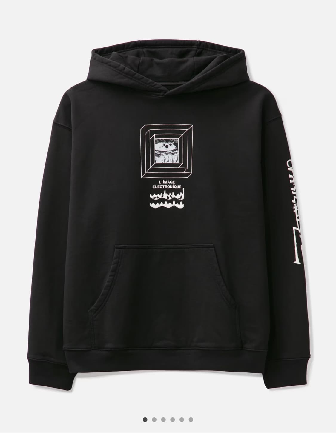 Brain dead electronique hoodie 상품이미지1