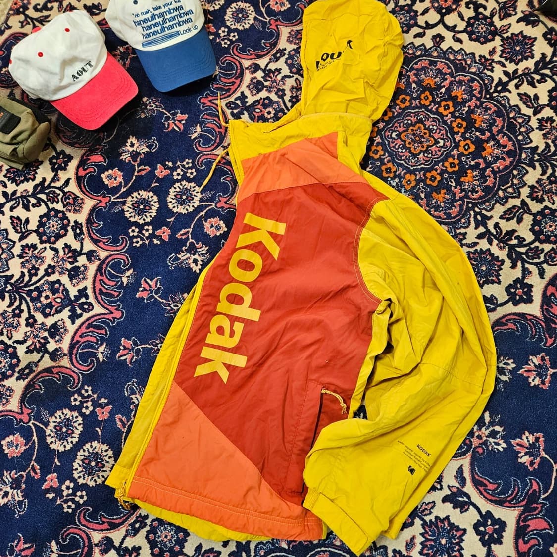 코닥(Kodak) 21FW 시그니처 빅로고 케이 바람막이 자켓  상품이미지2