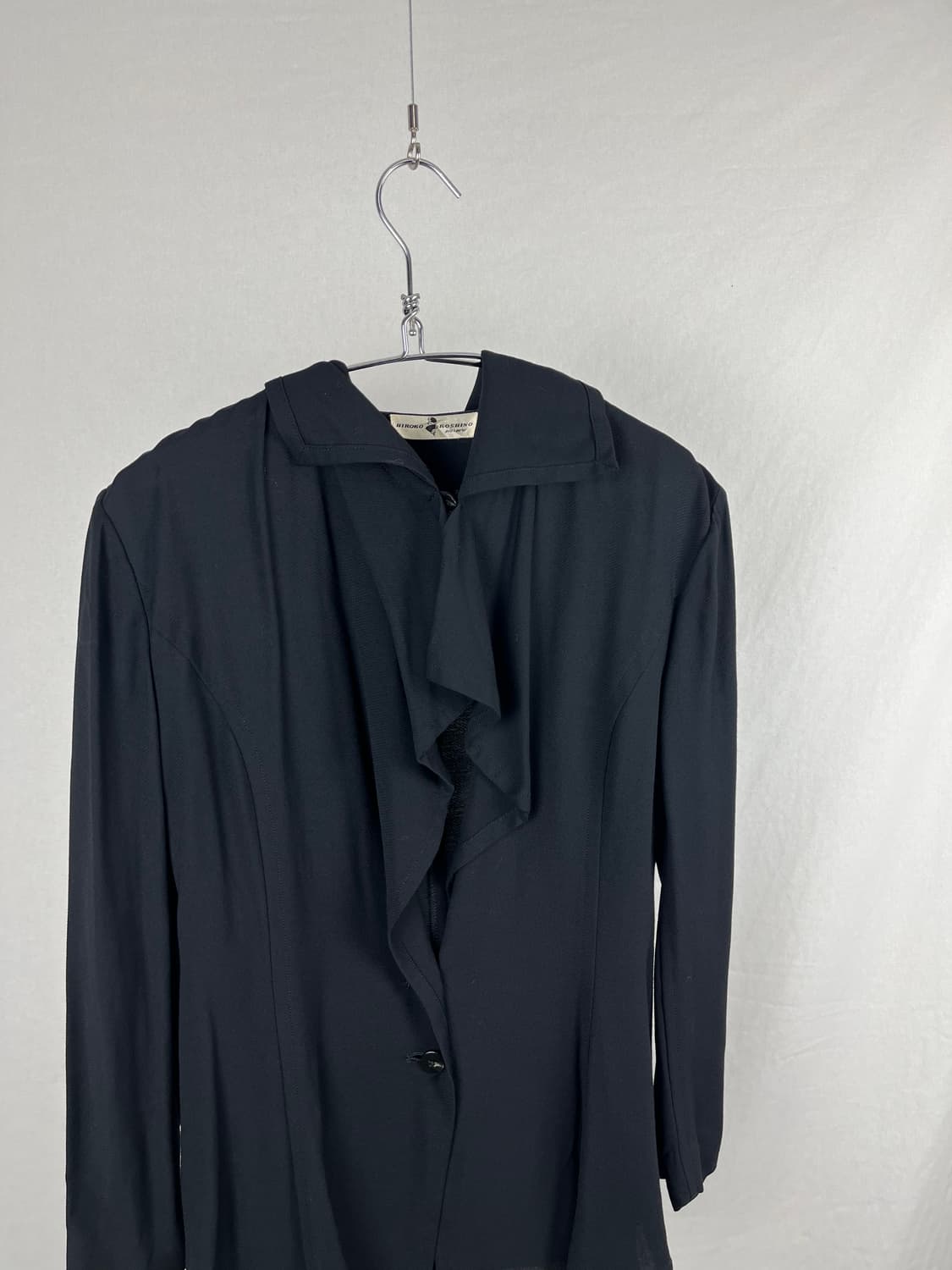 Hiroko kosino 울혼방 러플 디테일 자켓 상품이미지3