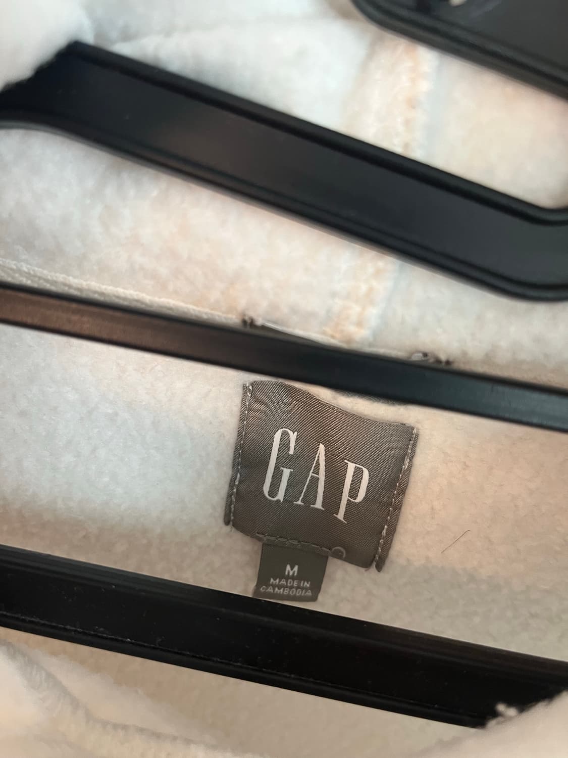 갭 GAP 화이트 후드티 (M)  상품이미지4