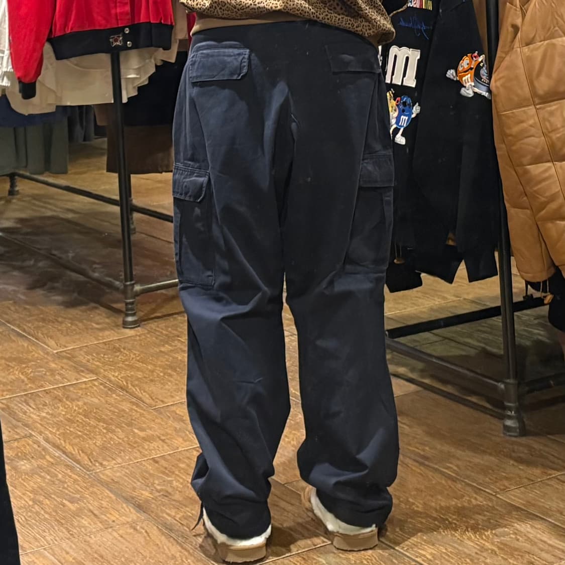 [HI] VTG 카고 팬츠 네이비 상품이미지5