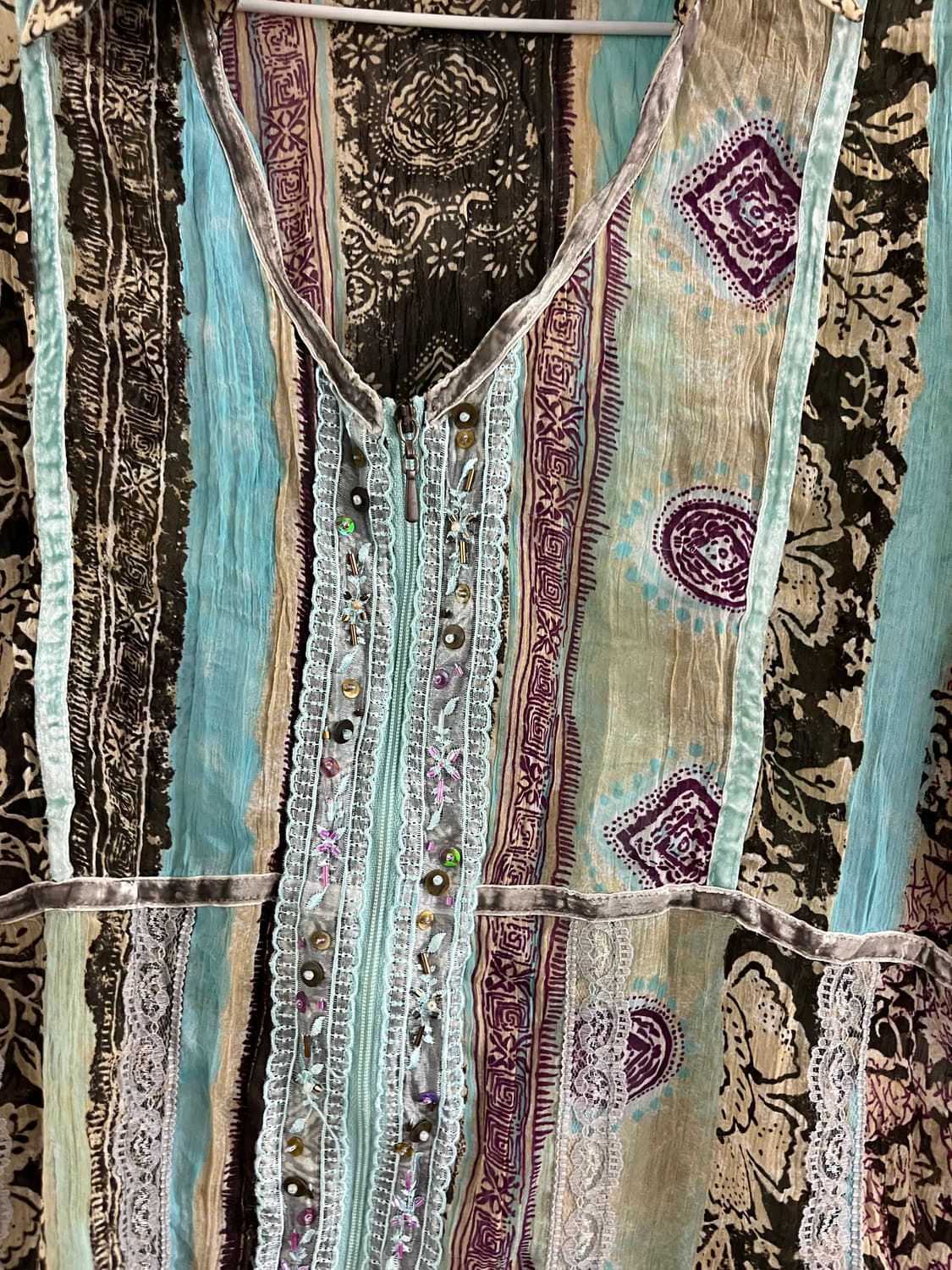 Bohemian Tapestry Blouse 상품이미지4