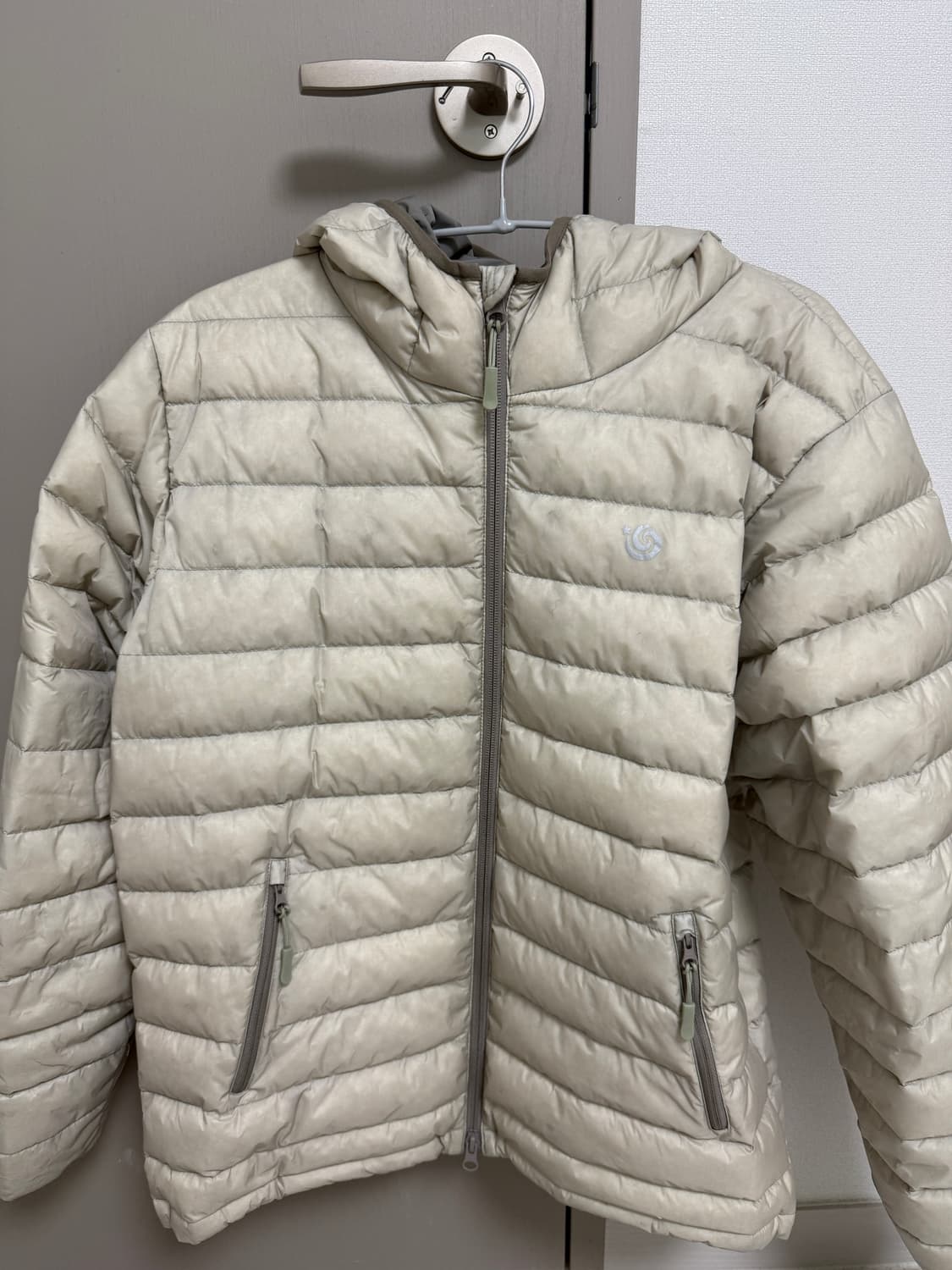 aeae 에이이에이이 경량패딩 세이지그린 1사이즈 상품이미지2