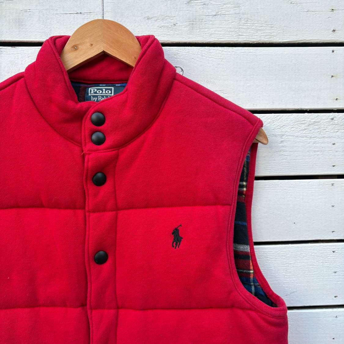 Polo 폴로 코튼 패딩 조끼 상품이미지3