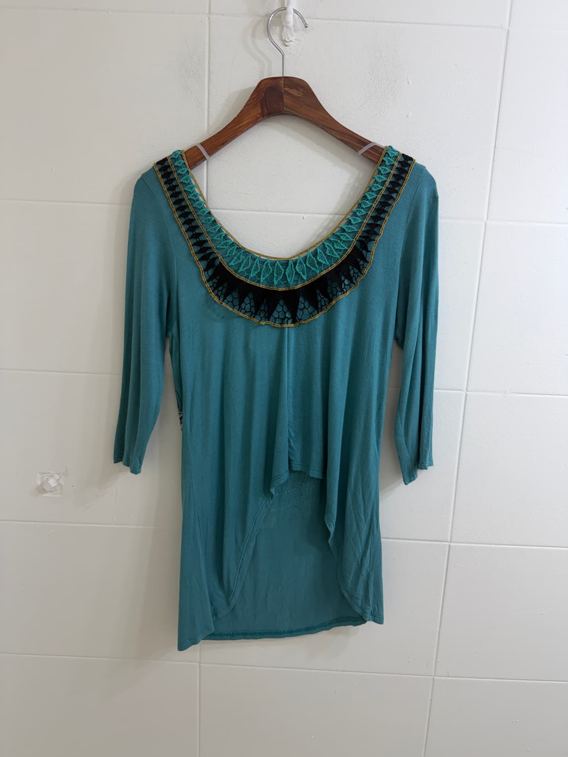 (상의 세트) 할리데이비슨 히피 큐빅 롱슬리브 + 옐로우 히피 나시 상품이미지6