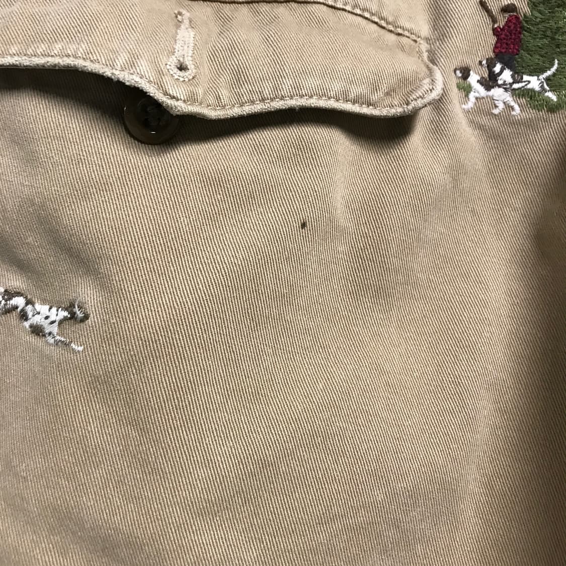 폴로 랄프로렌 멀티자수 치노 팬츠 베이지 32/32 상품이미지5