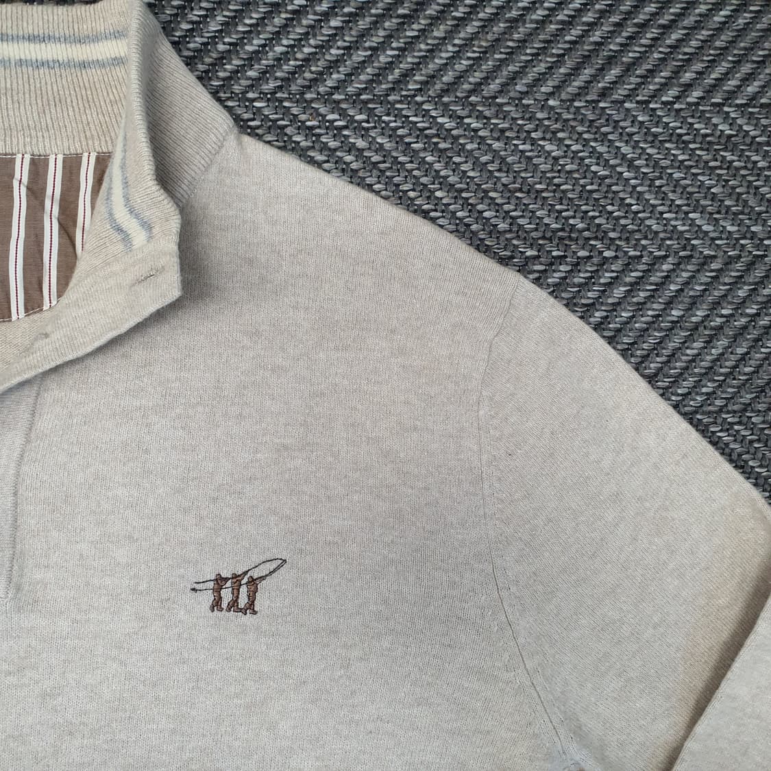 헨리코튼 얇은 니트 남자105 상품이미지3