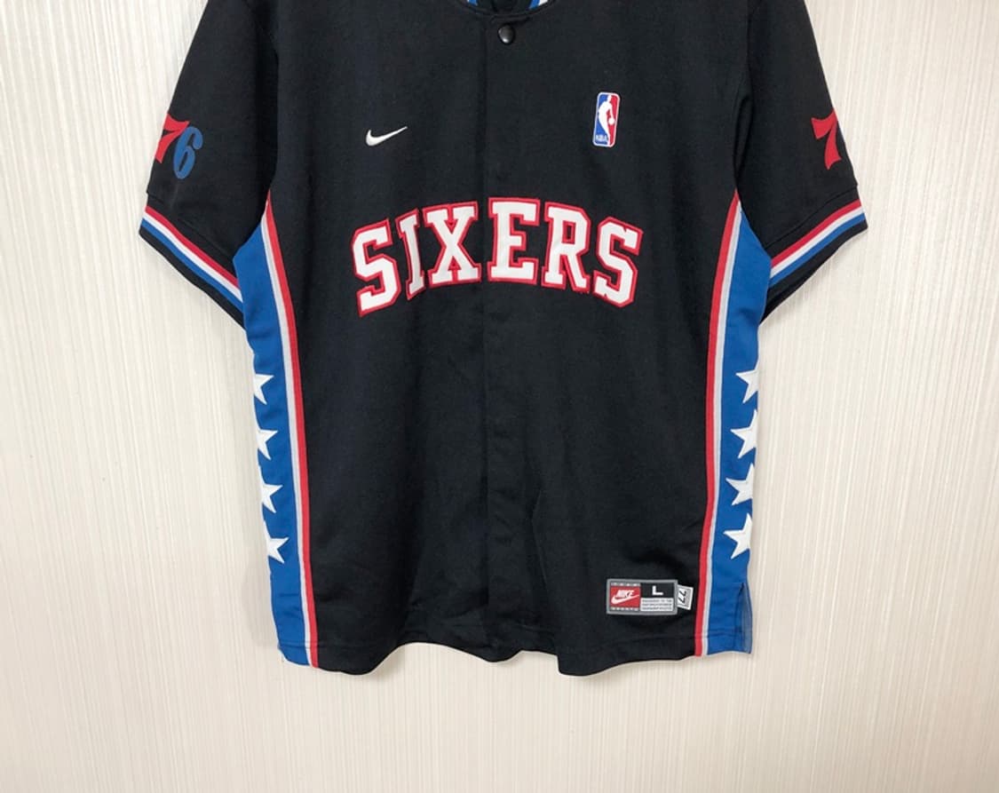 NBA 나이키 필라델피아 76ERS 90's 올드슈팅져지 유스L(성인S) 상품이미지3