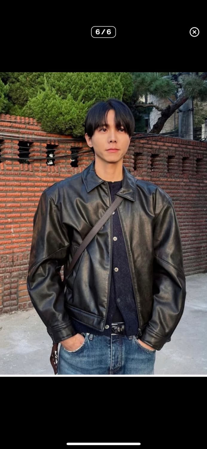 아모멘토 24fw 가죽 상품이미지5