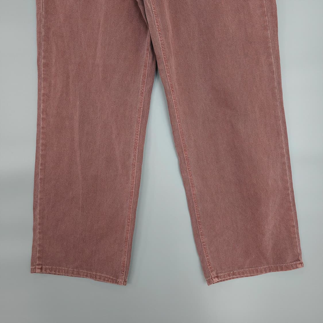 새제품)인템포무드 INTEMPOMOOD 어글리 다잉 데님 팬츠 XL 상품이미지3