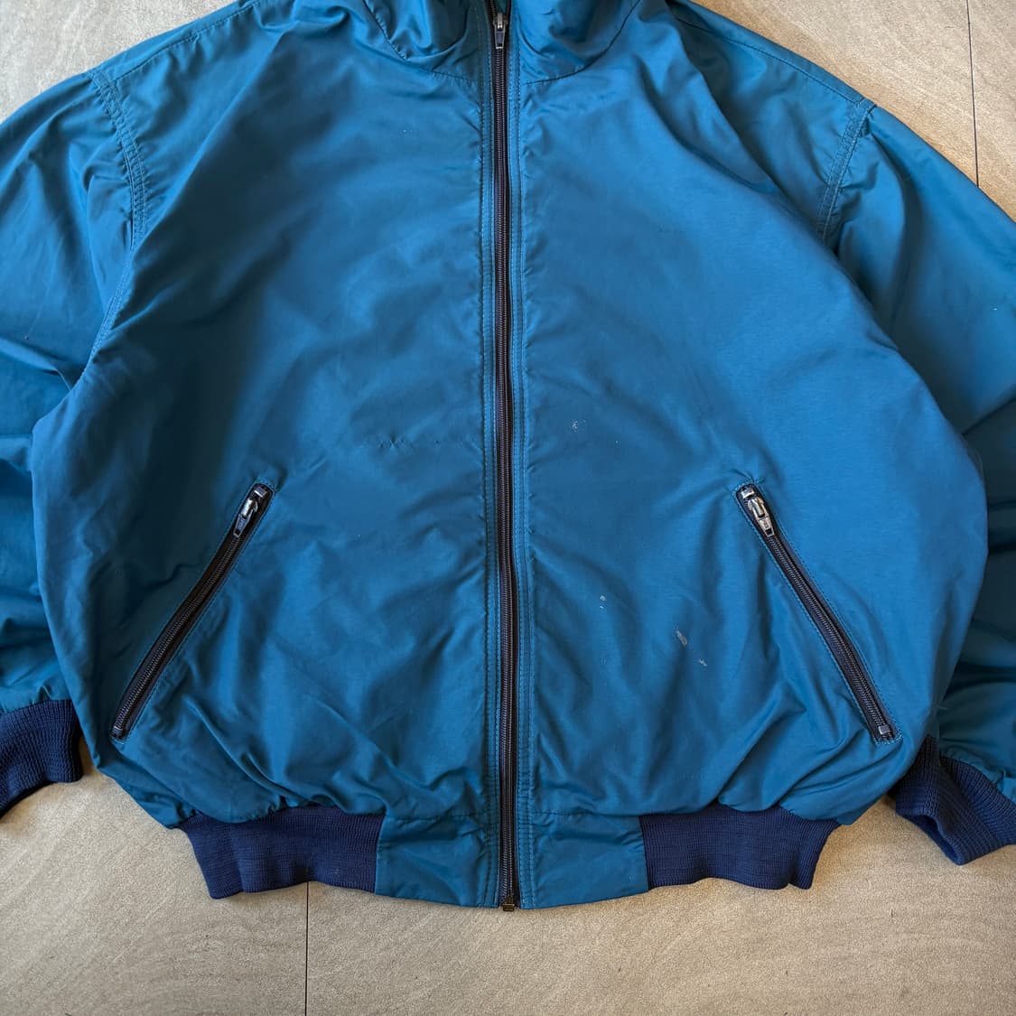 90s L.L.bean 90년대 엘엘빈 쓰리 시즌 블루 웜업 자켓 상품이미지3