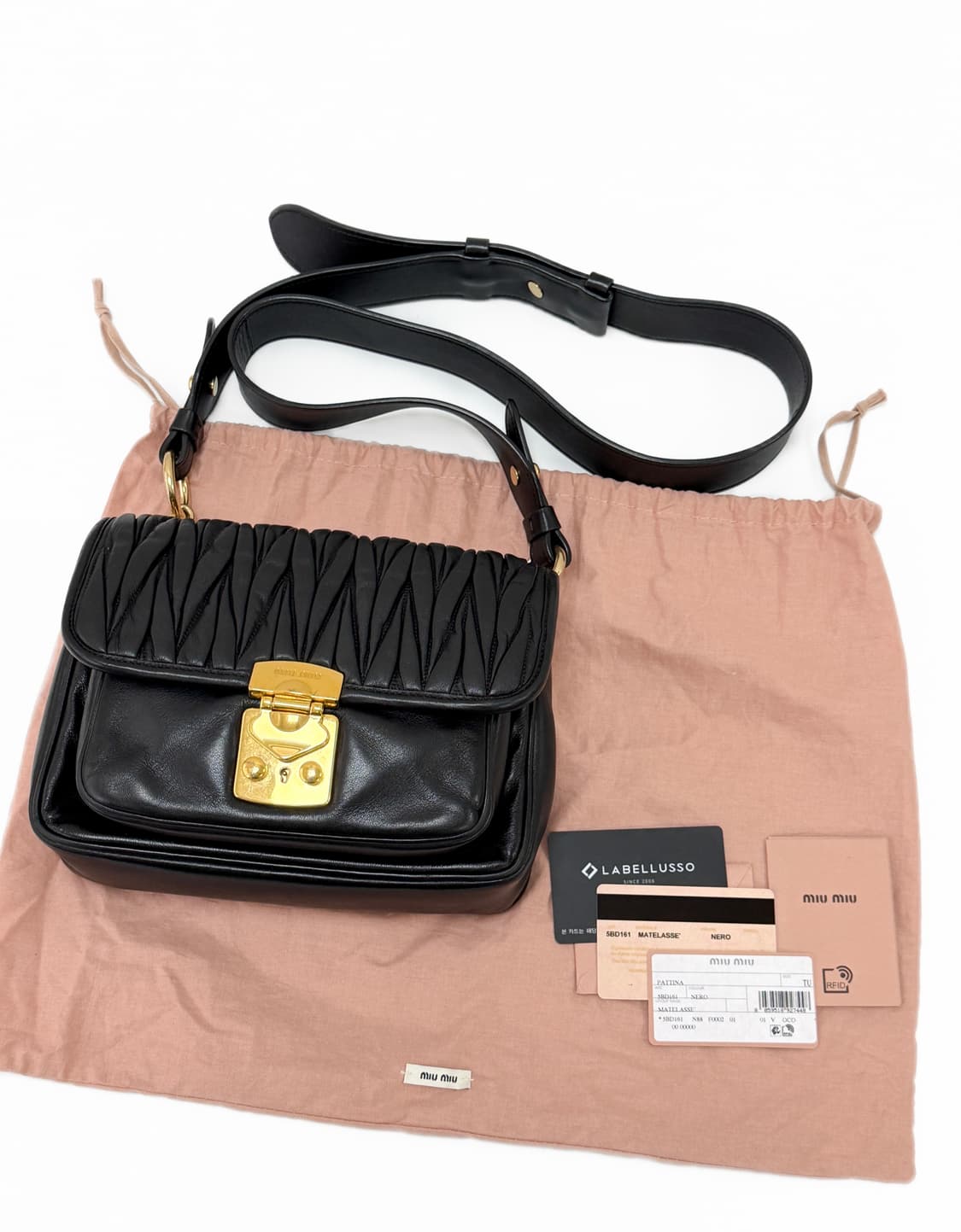 미우미우 파티나 마테라쎄 나파 크로스백 상품이미지1