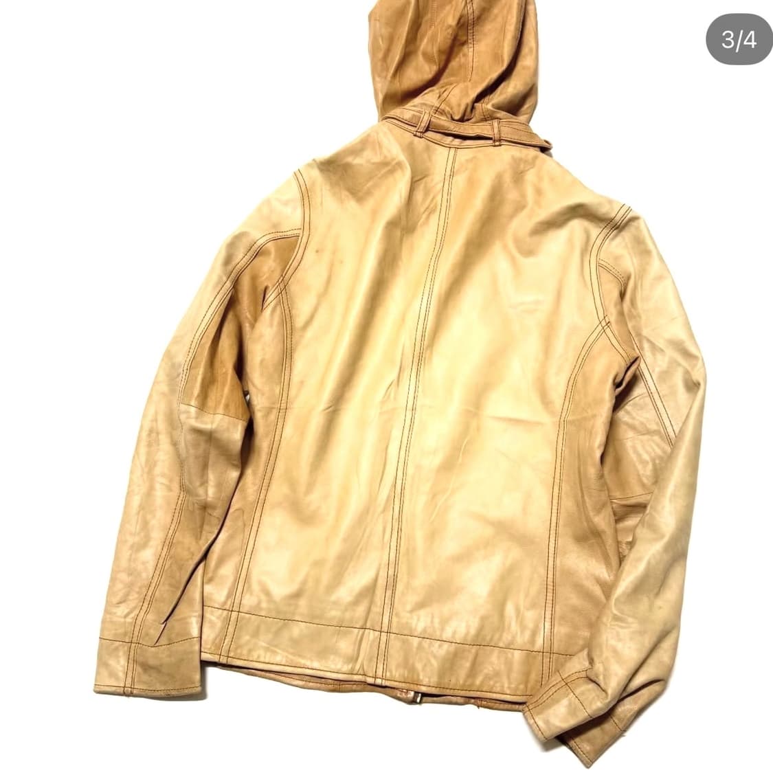 저널 스탠다드 - 후디드 레더 자켓 상품이미지3