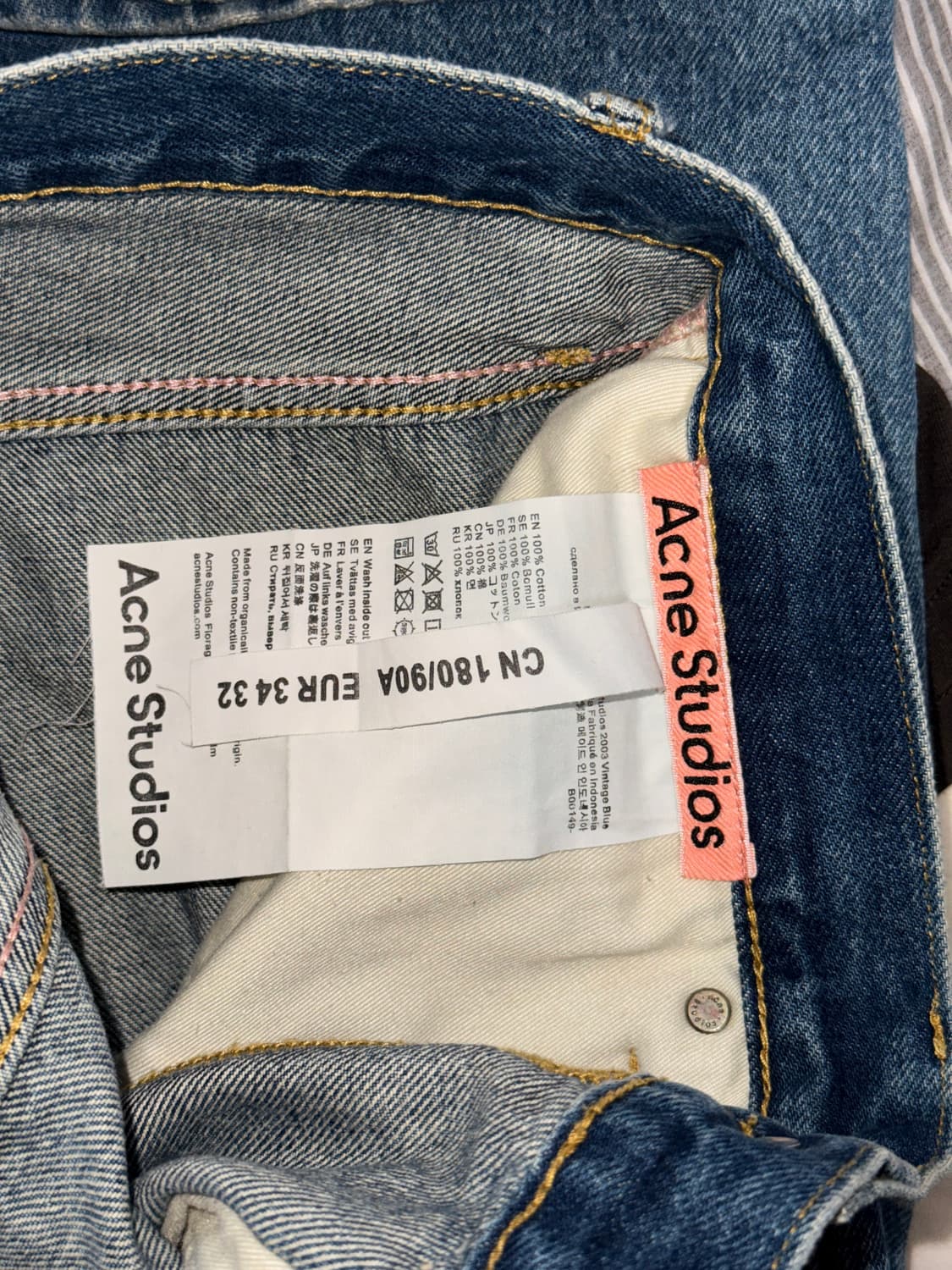 2003 Vintage Blue Denim Pants 상품이미지6