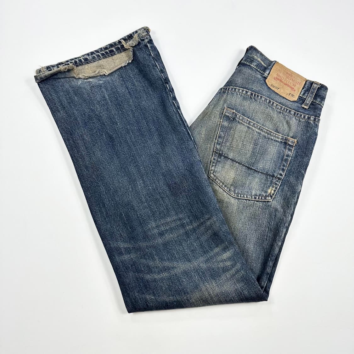 아베크롬비 A&F 와이드 워싱 데님 팬츠 (32인치) 상품이미지2