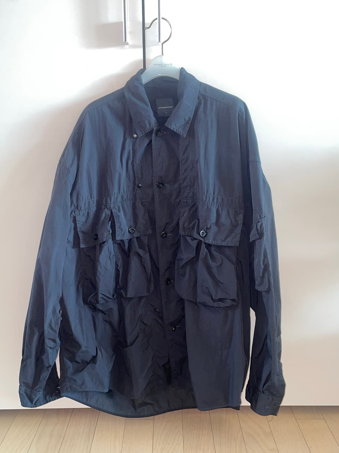 모이프 M43 셔츠 자켓 블랙 상품이미지4