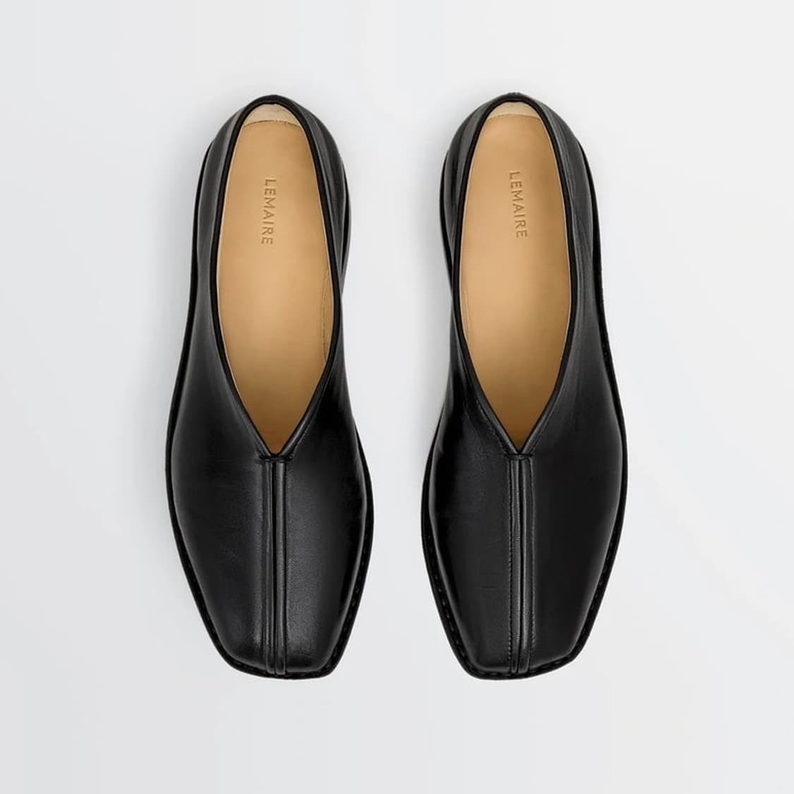 [42]르메르 25fw 차이니즈 로퍼_블랙/다크 초콜렛 상품이미지1