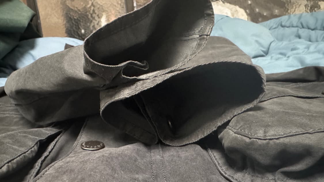 바버 OS Peached 비데일 논왁스 네이비 36 사이즈 상품이미지2