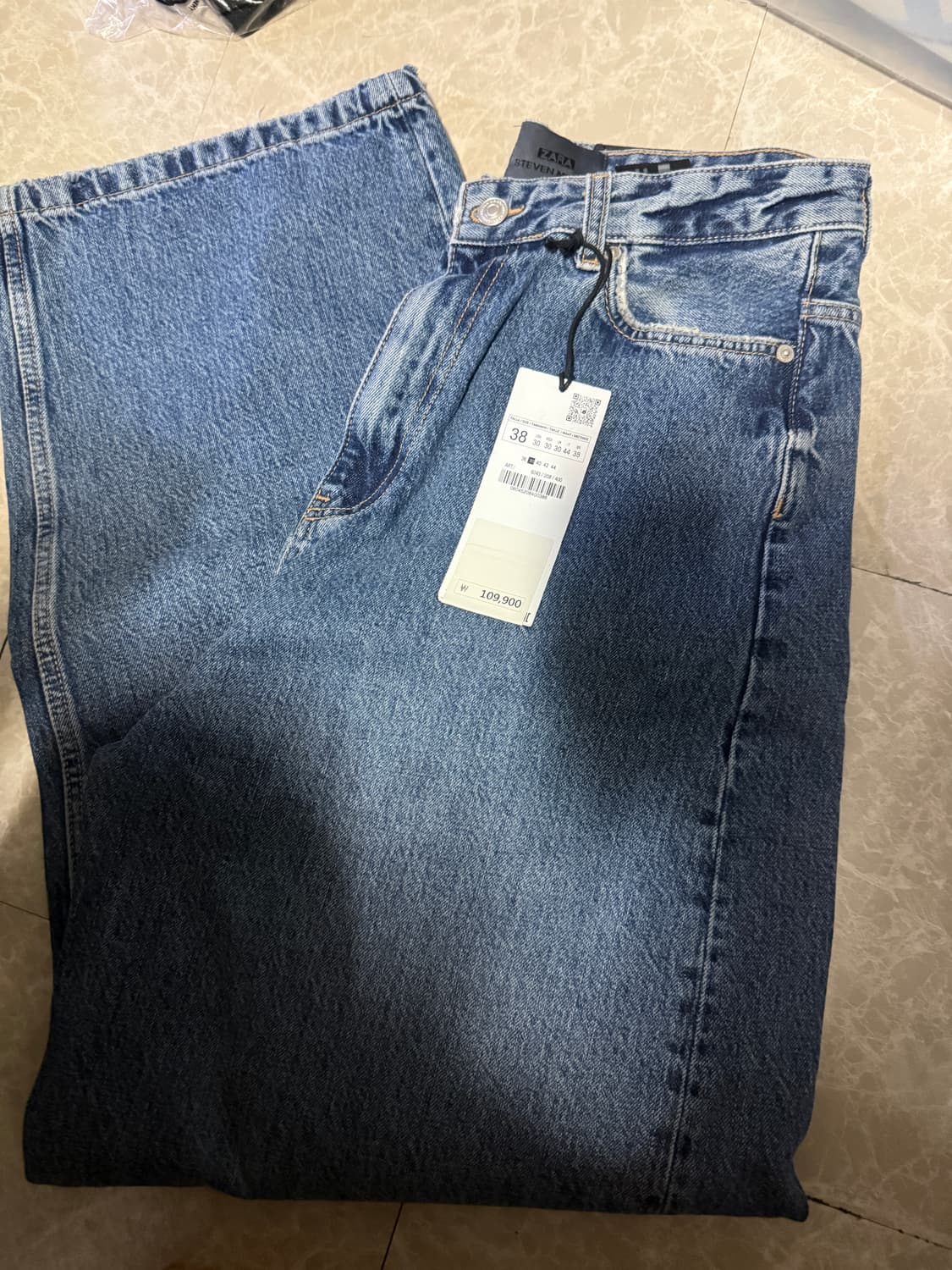 38사이즈 자라 스티븐마이젤 데님 steven meisel 상품이미지2