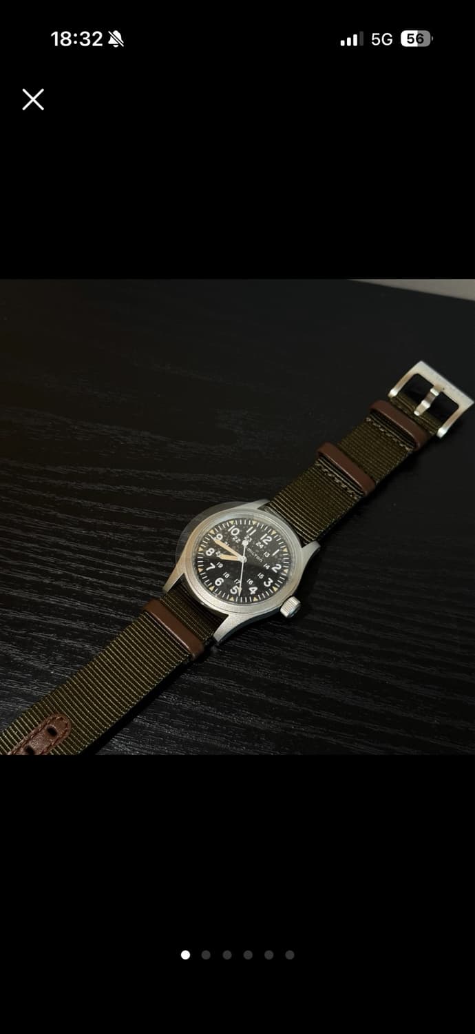 해밀턴 카키 필드 메커니컬 38mm 다크 다이얼 새제품 상품이미지3