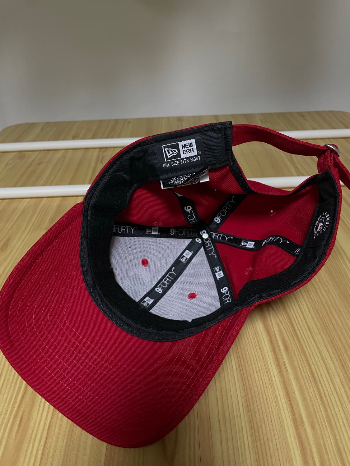 뉴에라 볼캡 레드 상품이미지3