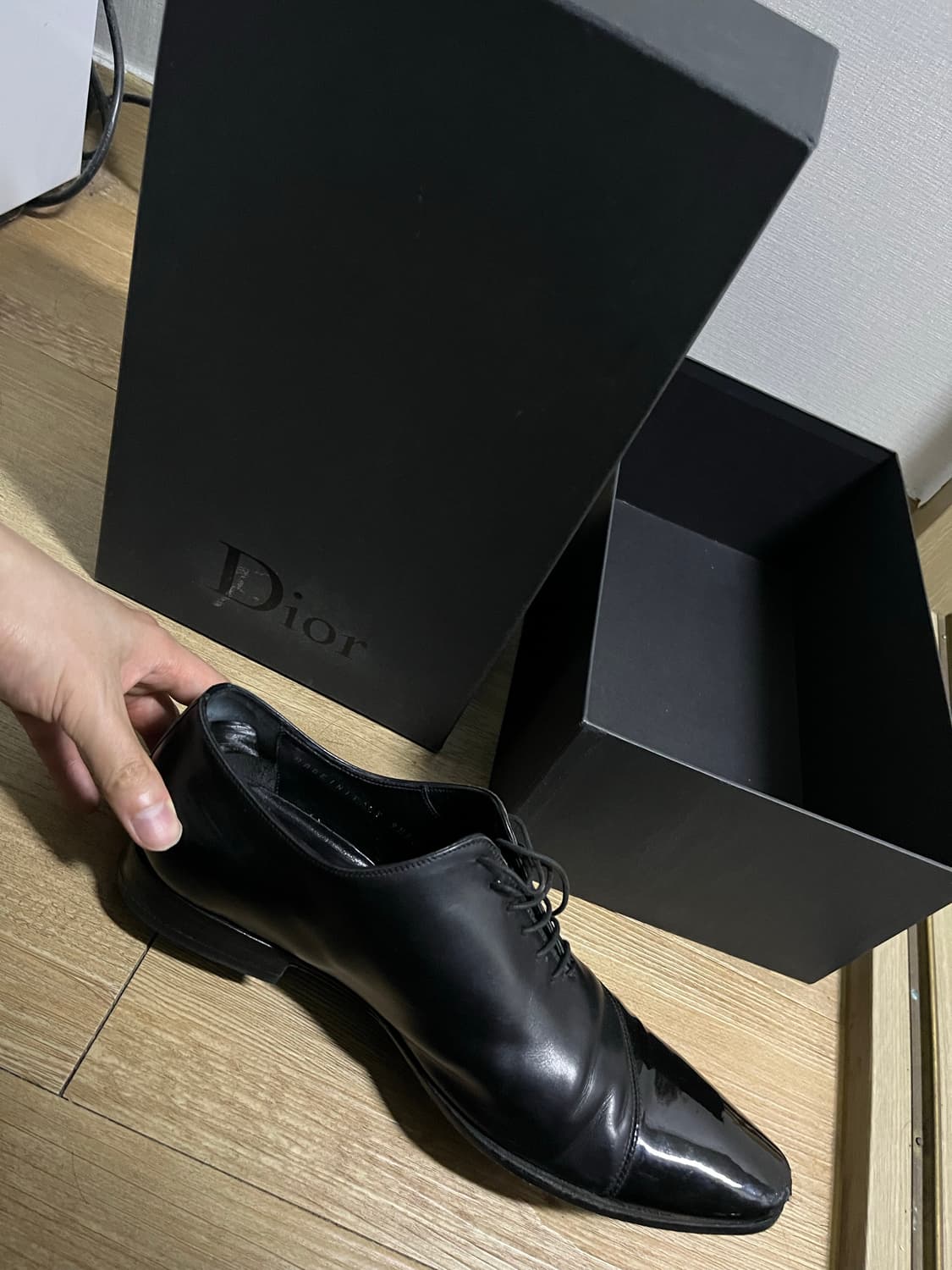 디올옴므 half leather 더비슈즈 상품이미지10