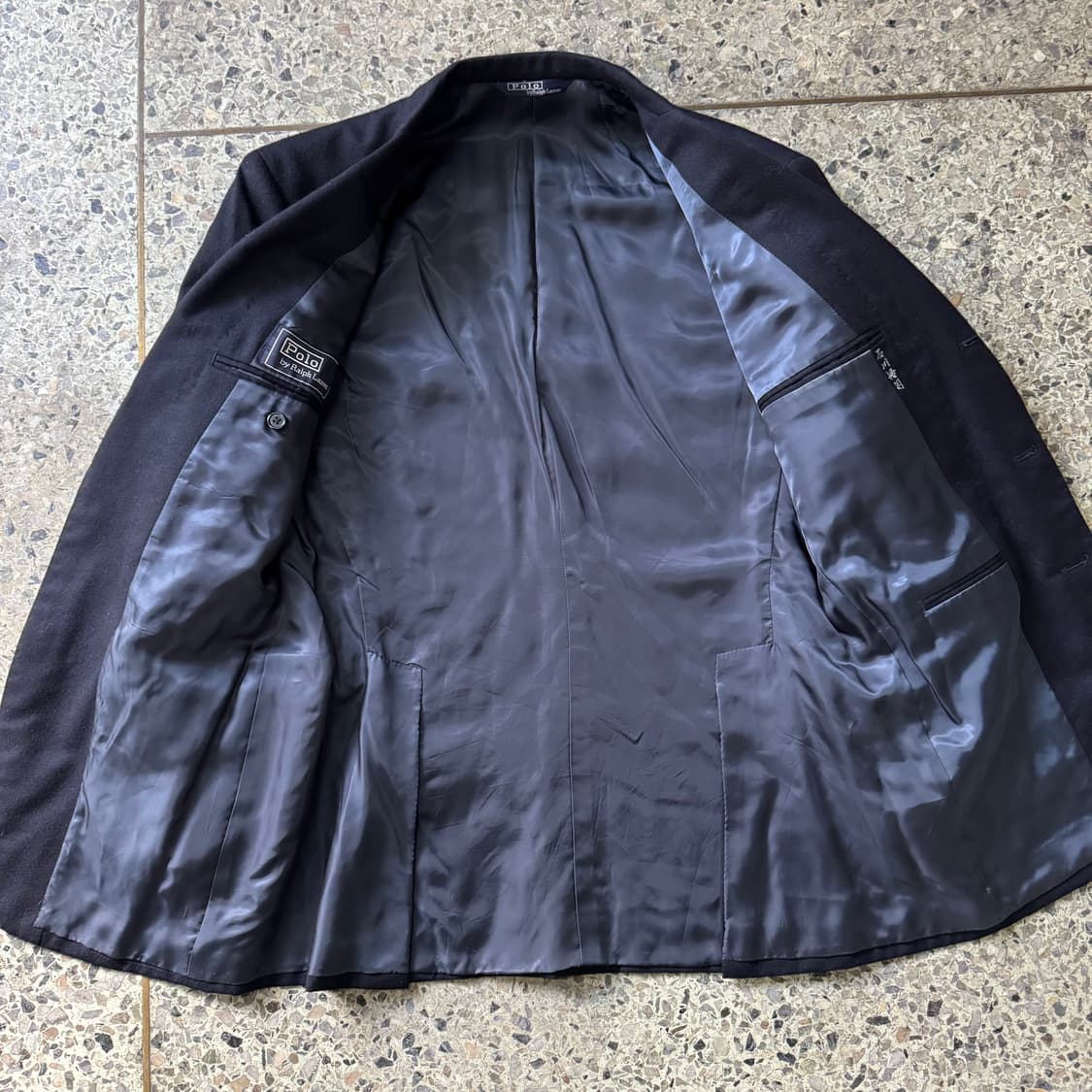 [L] Polo 폴로 랄프로렌 금장 싱글 스트라파타 블레이저 상품이미지3