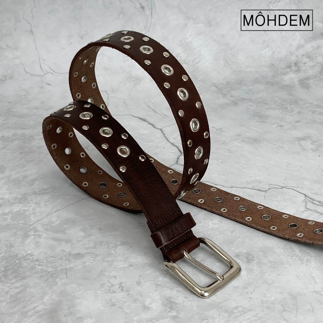 [Unisex] 스트릿 아일렛 통가죽 벨트 상품이미지7