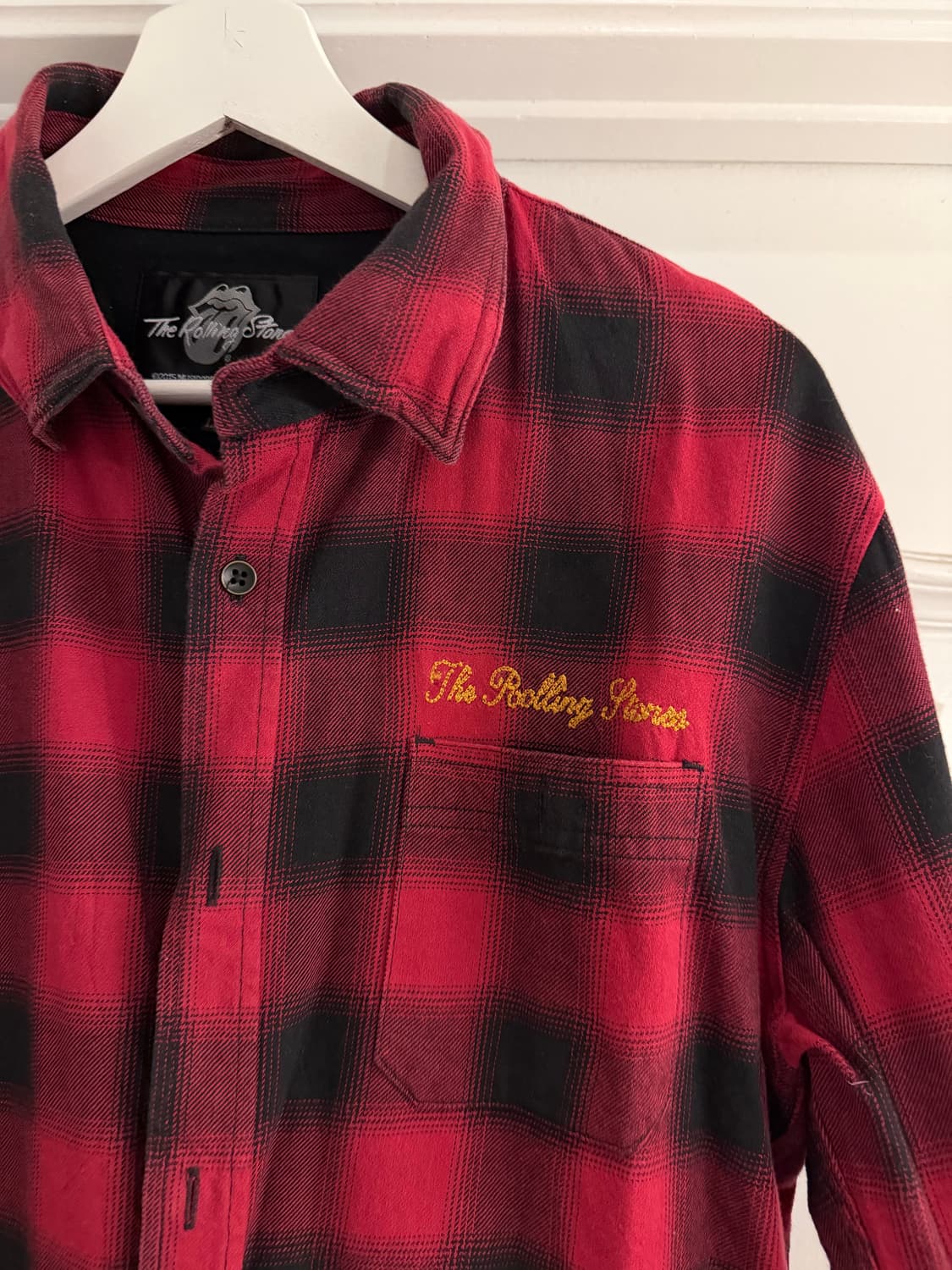The Rolling Stones 체크 플란넬 셔츠 상품이미지2