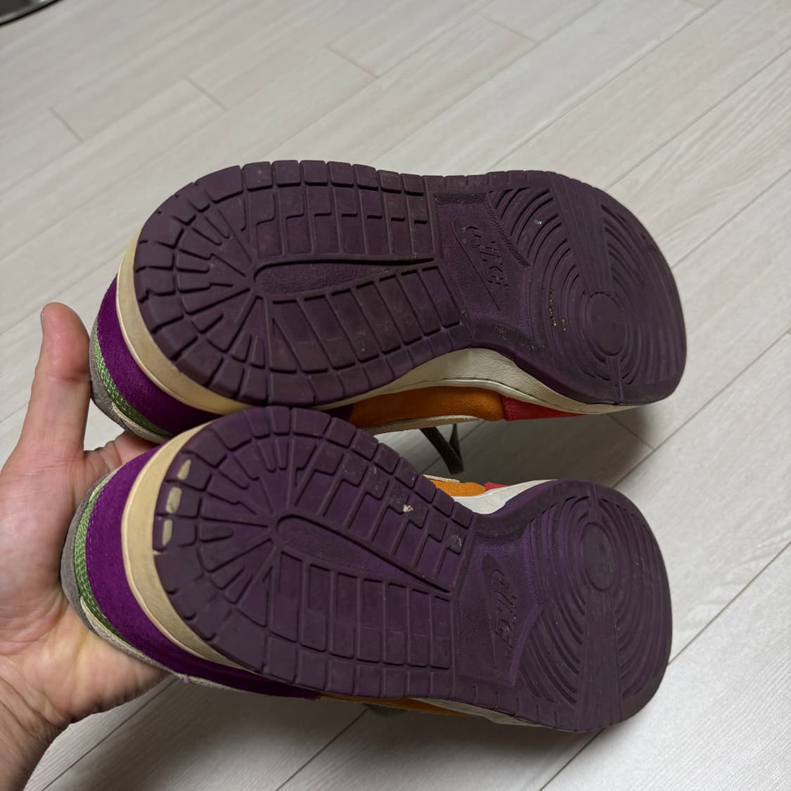 나이키 덩크 로우 바이오테크 레인보우 300사이즈 상품이미지6