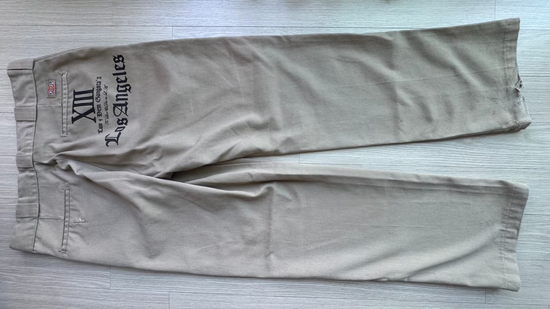 디키즈 x Los Angelas Gangstaz 치노팬츠 32 상품이미지6