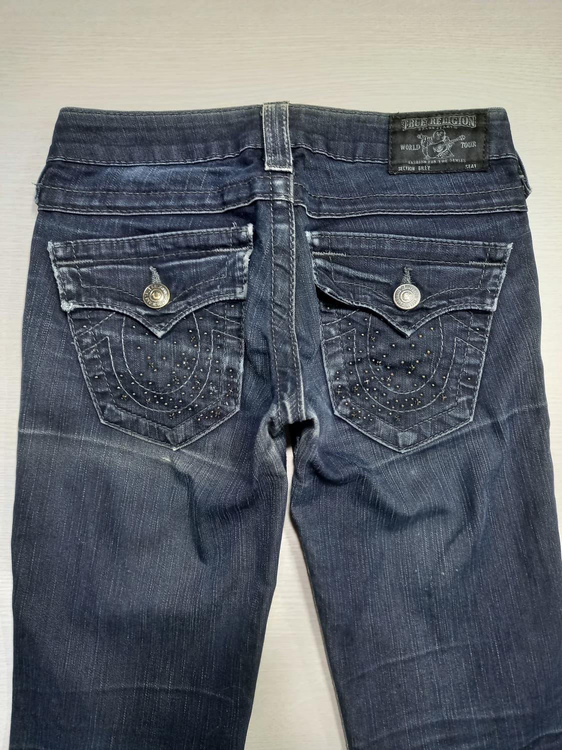 25 트루릴리젼 USA Billy 워싱 스판 슬림일자진 진청 25-292 상품이미지4