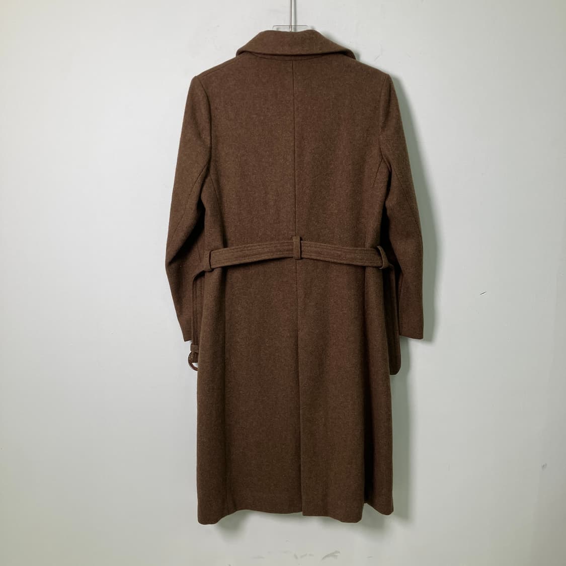 MARGINAL GLAMOR 브라운 울 트렌치코트 상품이미지2