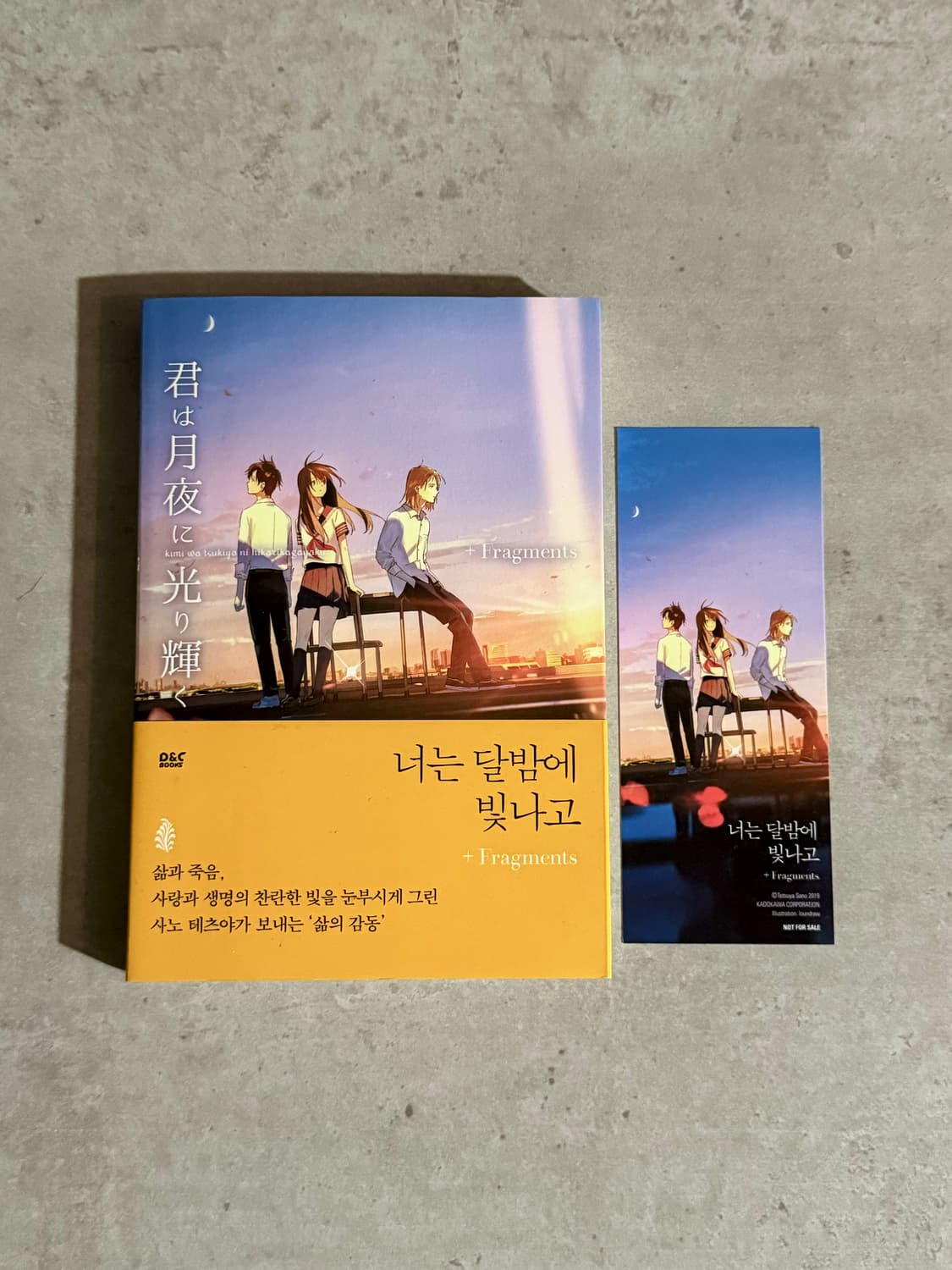 사노 테츠야 단편집 책 모음. 너는 달밤에 빛나고 (초판) 상품이미지4