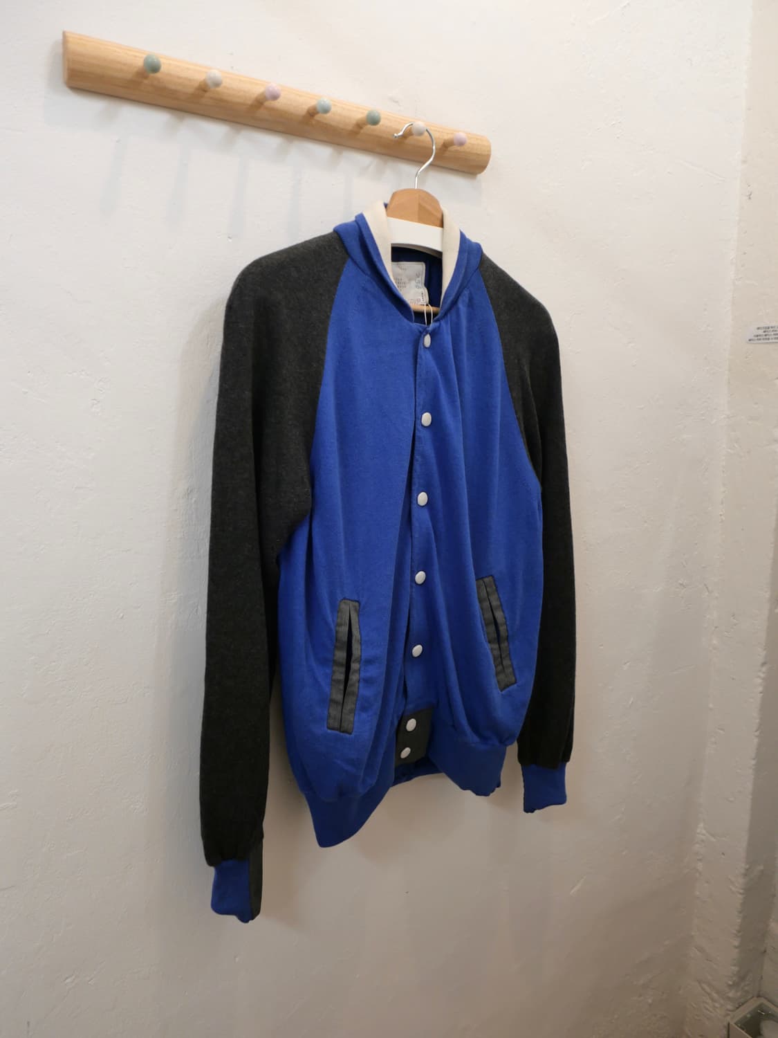 사카이 캐시미어 블렌드 블루종 상품이미지3