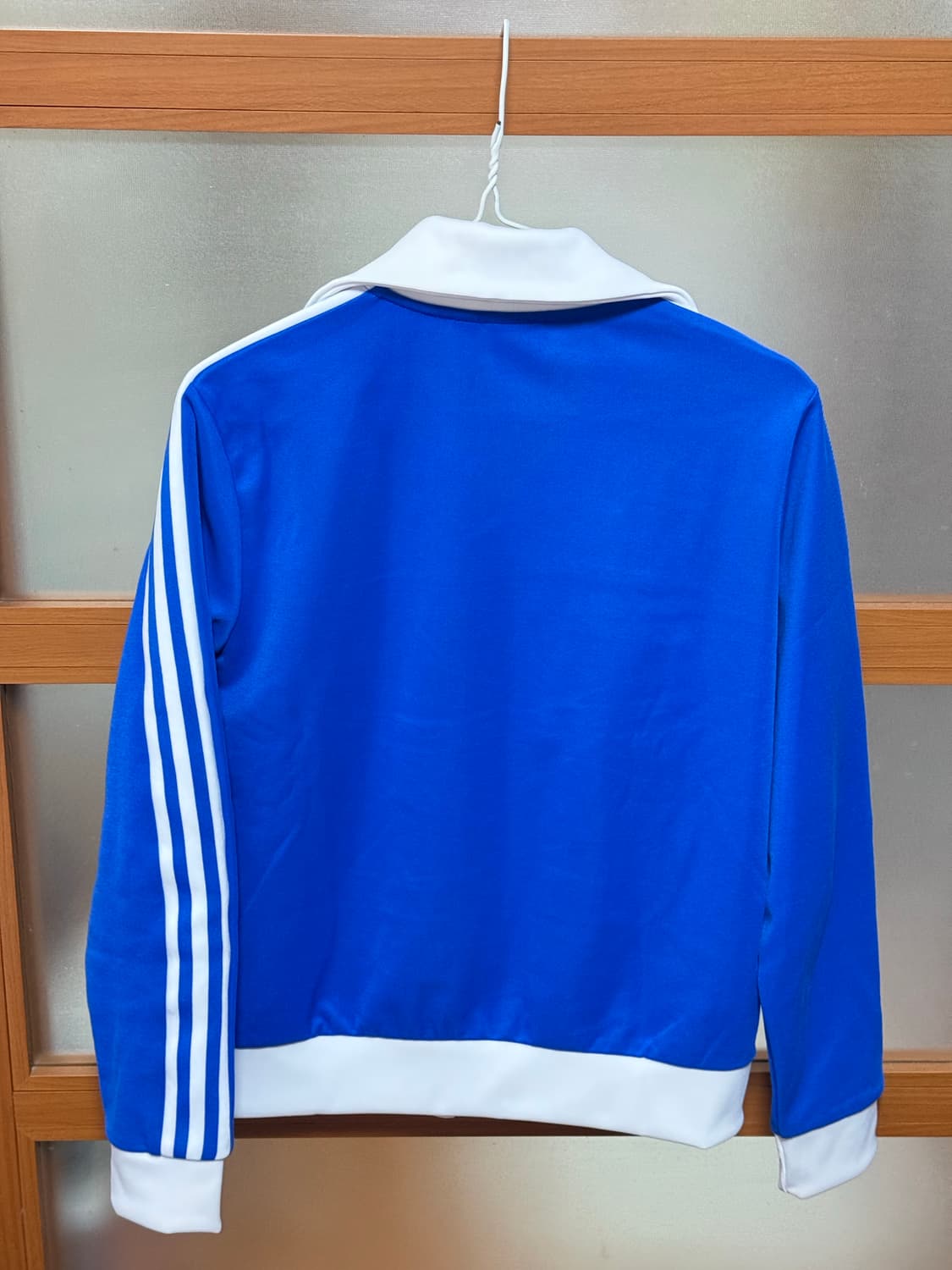 네고 가능) 새상품급, 아디다스 베켄바우어 져지 트랙탑 블루 S 스몰 상품이미지3