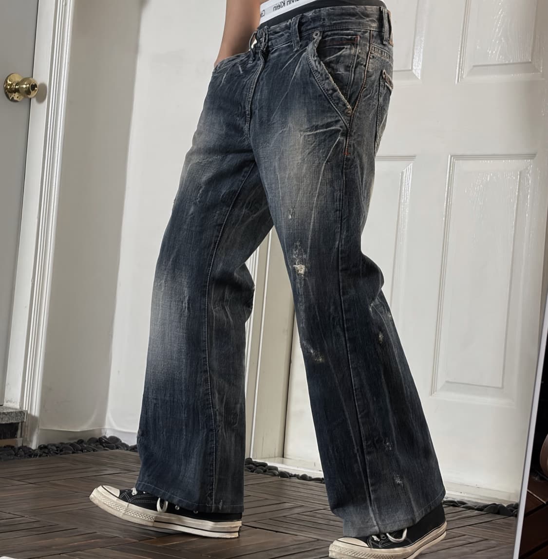 Buckaroo 캣워싱 데님팬츠 상품이미지4