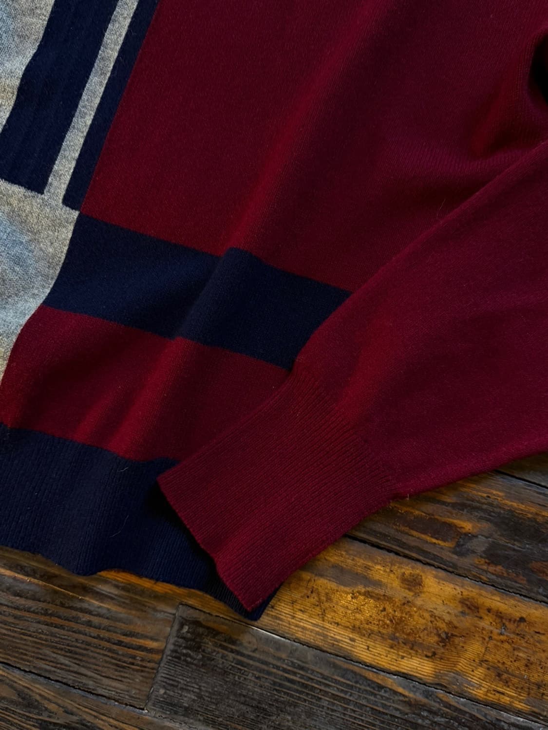 BARRIE 배리 램스울 니트 105 상품이미지5