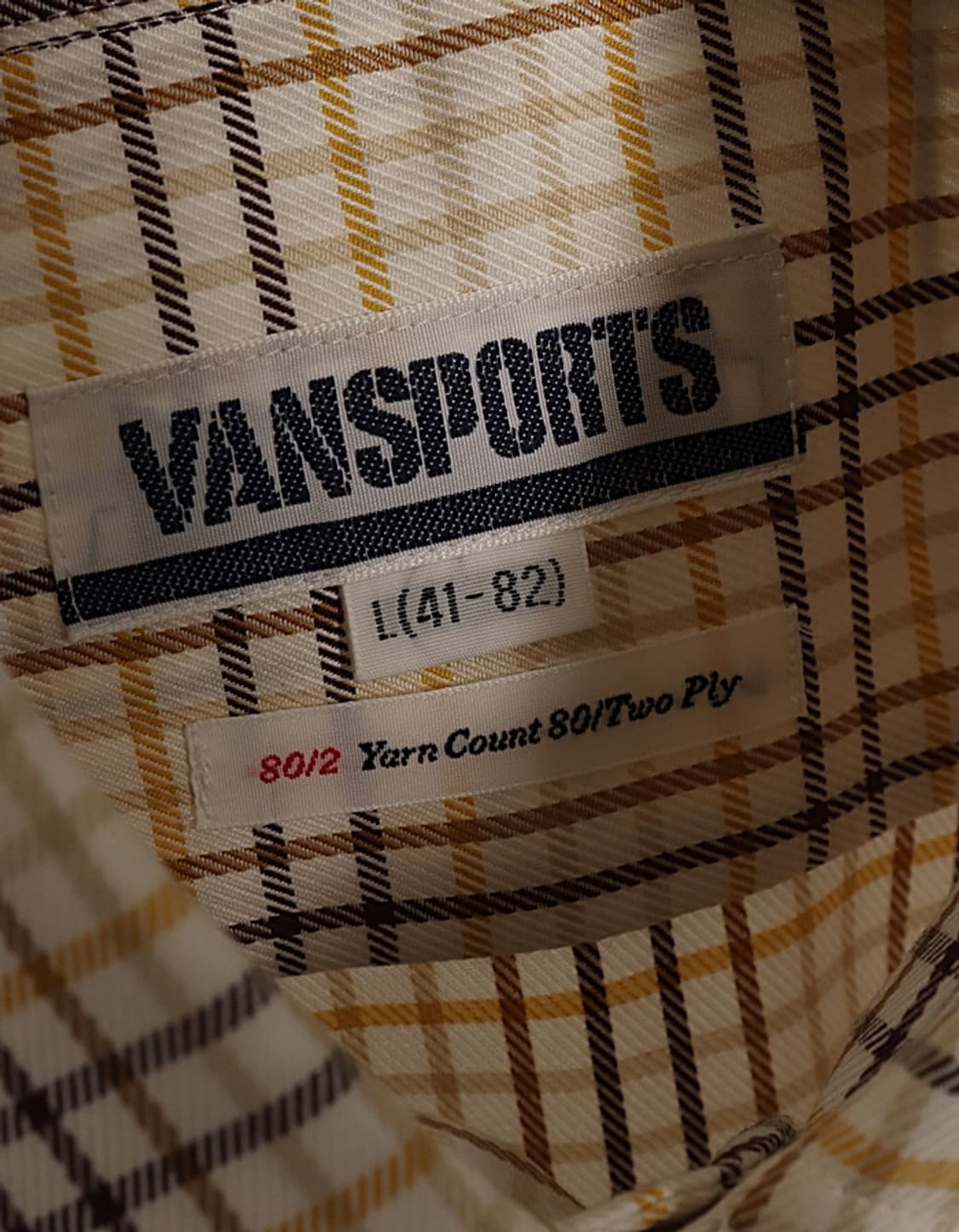 VAN SPORTS Check B.D Shirts 상품이미지8