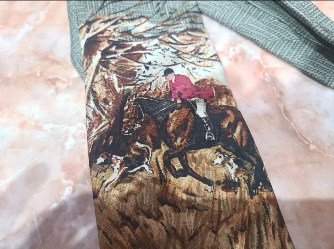 빈티지 폴로랄프로렌 실크 넥타이 상품이미지1