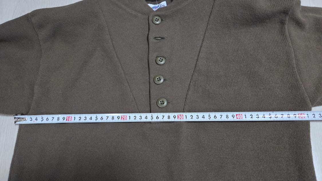 DSCP 미군 5 버튼 스웨터 코만도 니트 상품이미지7