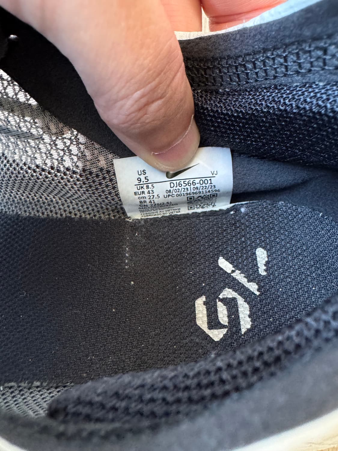 [나이키] ZoomX Streakfly 블랙골드 275 / US9.5 상품이미지8