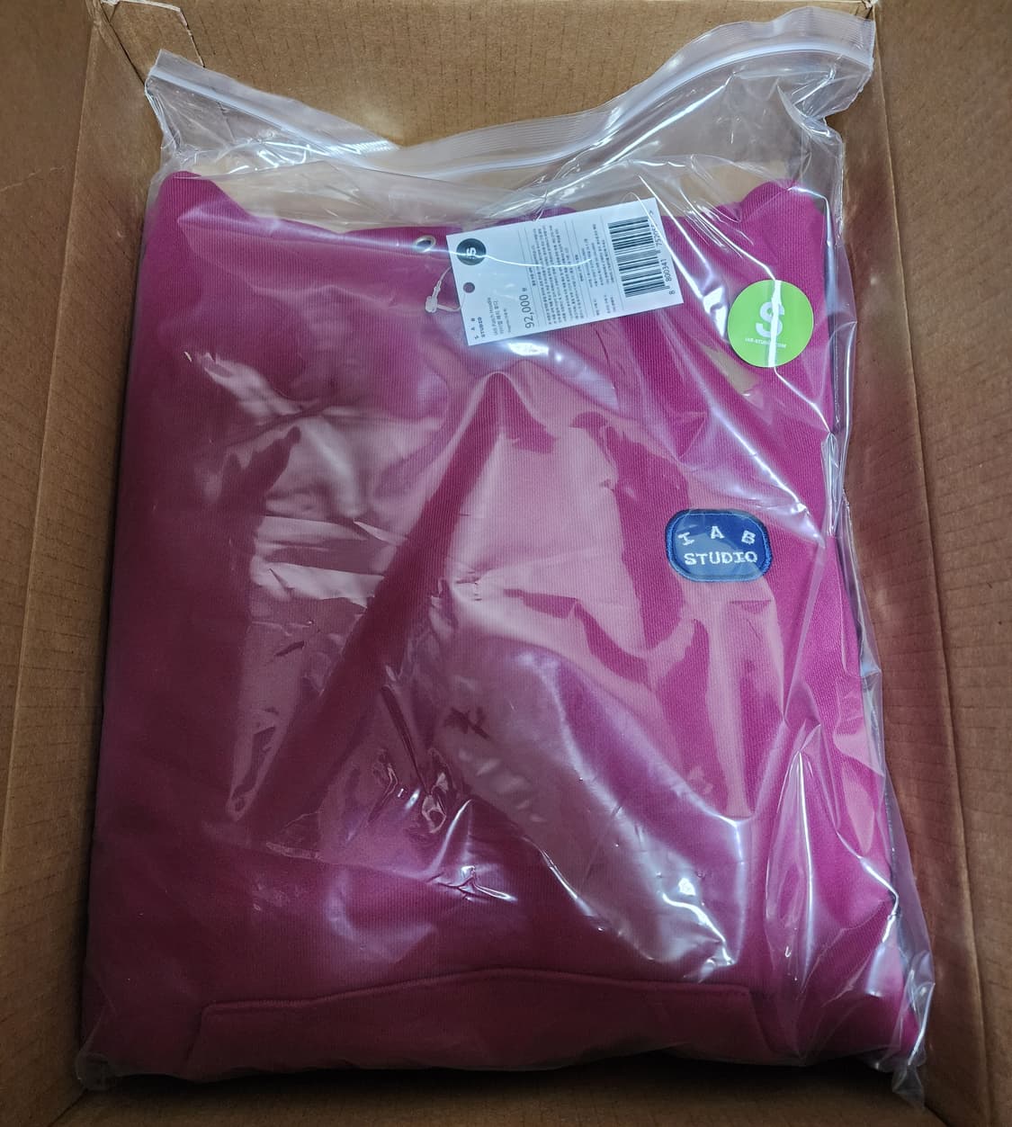 [S] 아이앱 스튜디오 아이앱 패치 후디 마젠타 상품이미지1