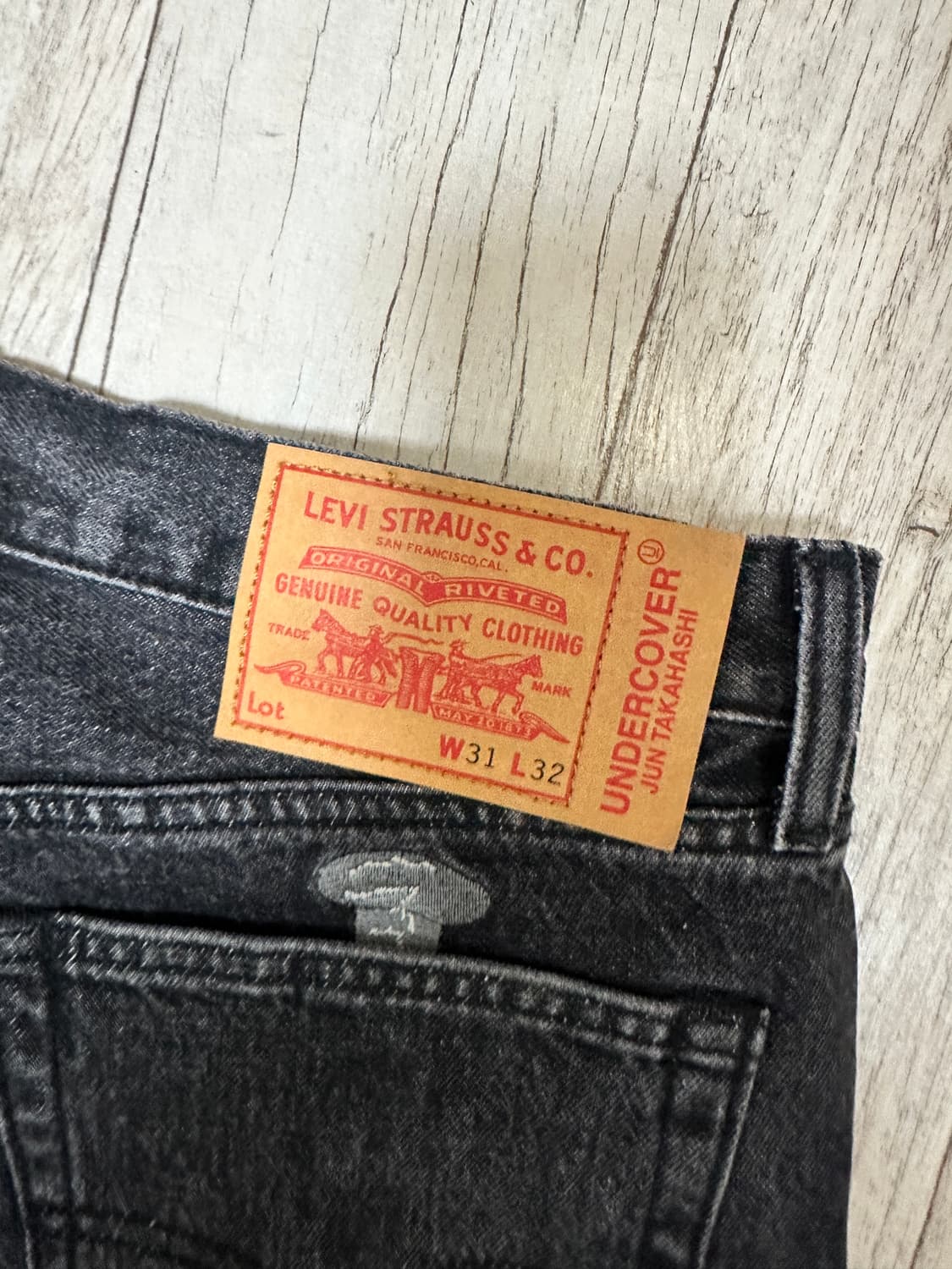 언더커버&리바이스 바지 상품이미지3