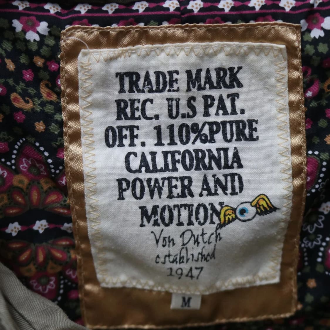 VON DUTCH 벨트 야상 자켓 66103 상품이미지9