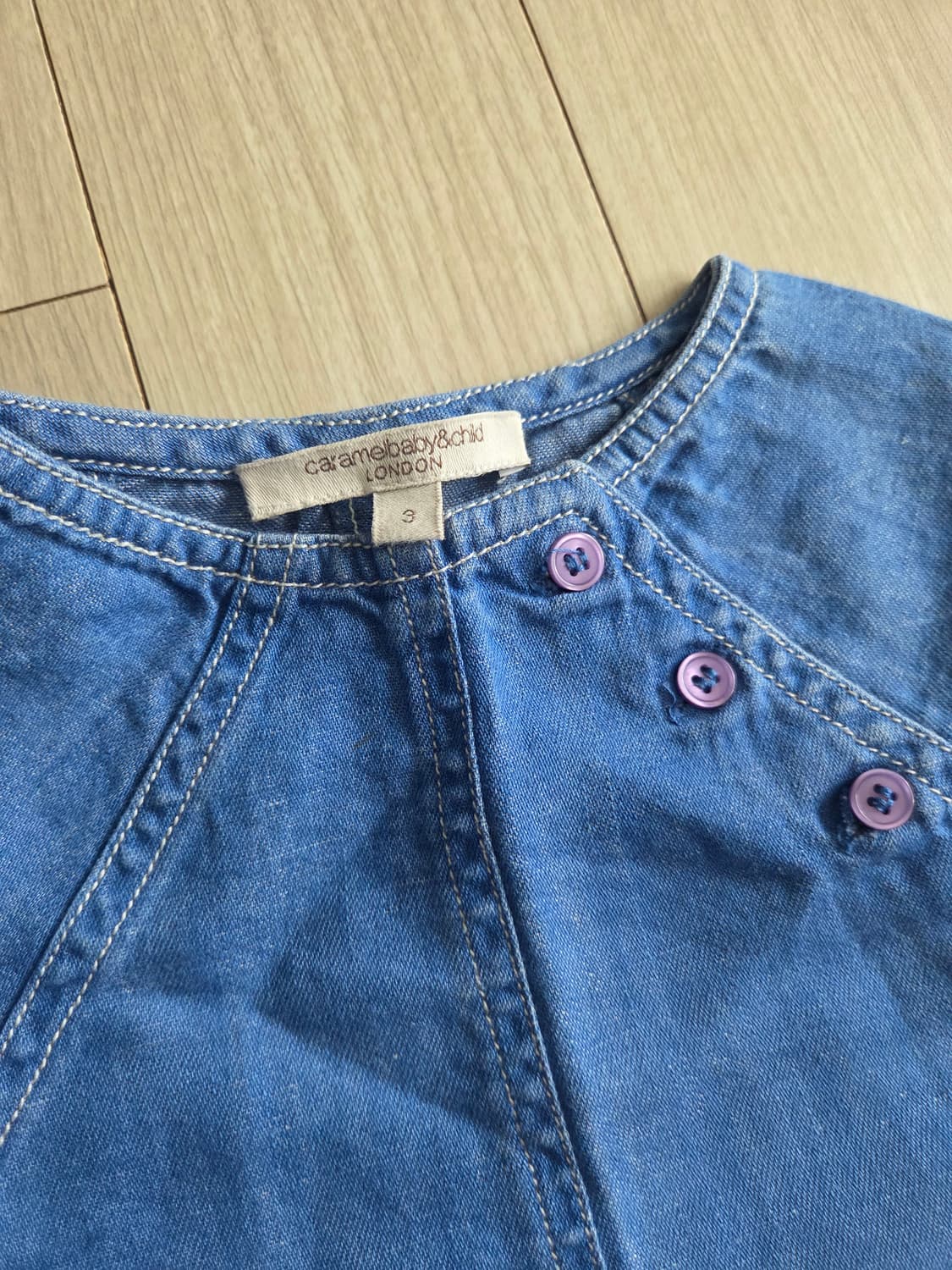 카라멜런던 베이비앤차일드 린넨 원피스 3 상품이미지2