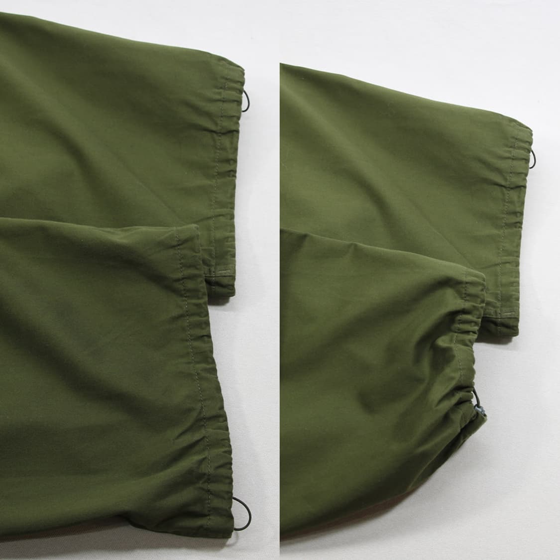 (착용컷) GU 와이드 밴딩 카고 팬츠 (남성용) 상품이미지8