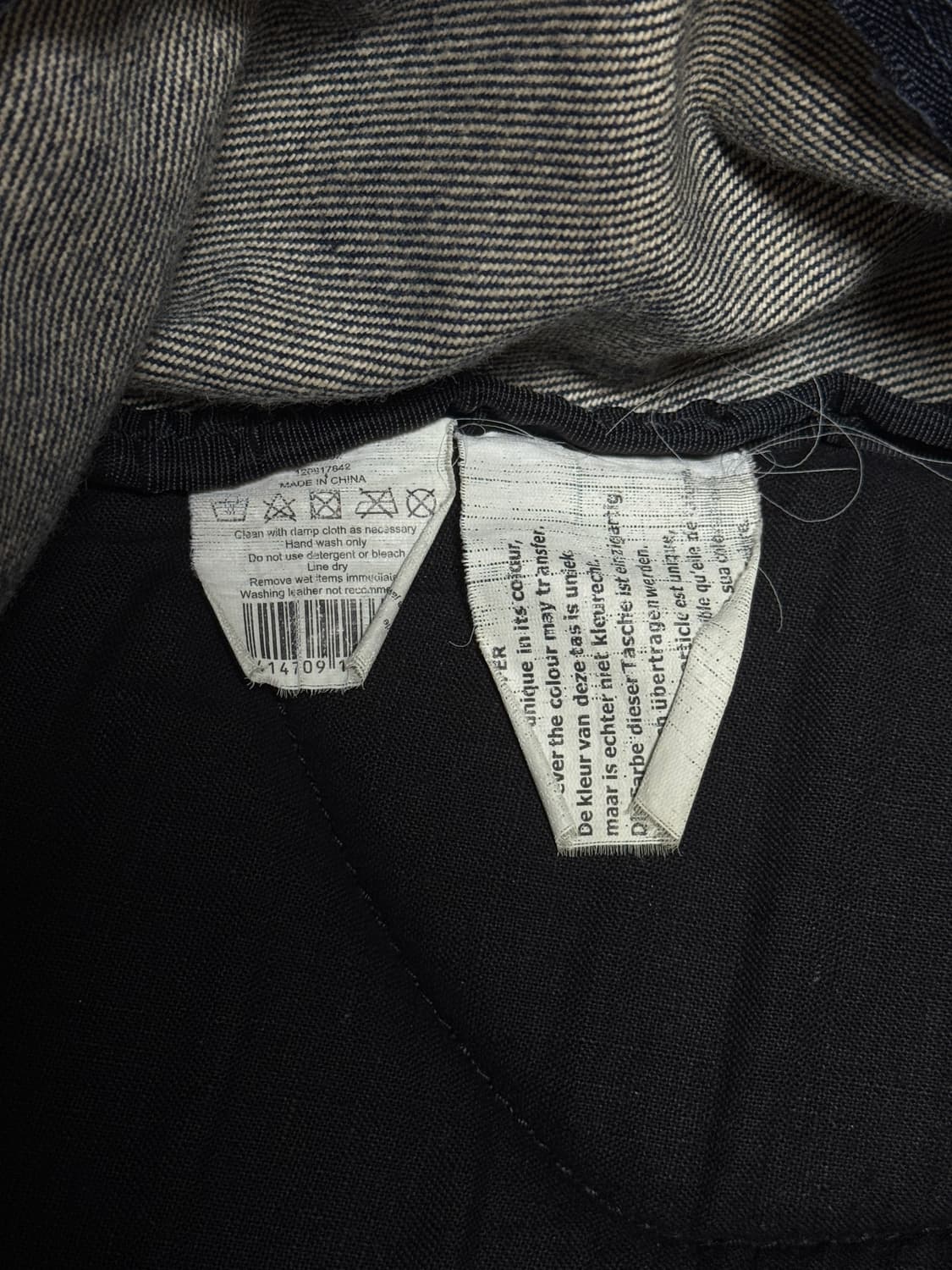 09ss raf simons eastpak denim backpack 상품이미지3