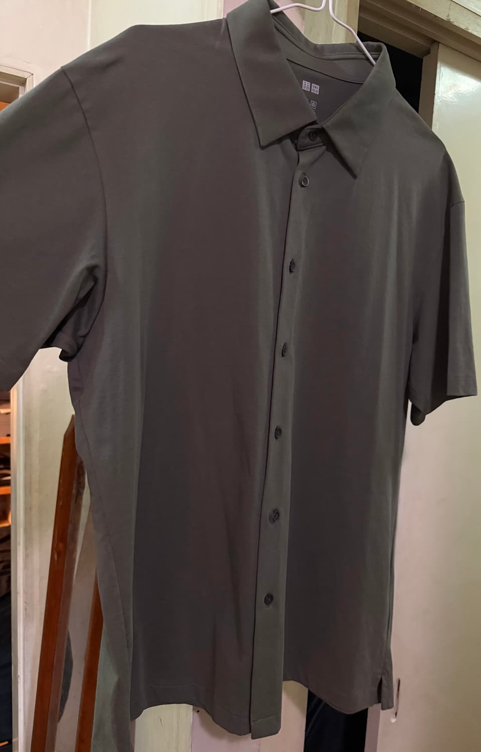 유니클로 에어리즘 반팔 셔츠 XL 상품이미지1